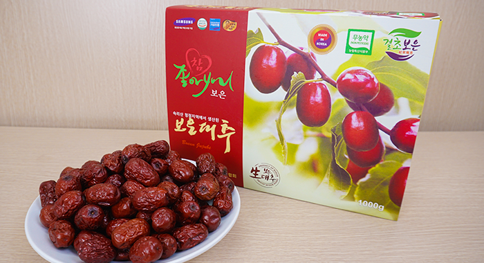 TÁO ĐỎ SẤY KHÔ  SAMSUNG HÀN QUỐC -1KG- HẠN SD 2025( co tui xach kem)