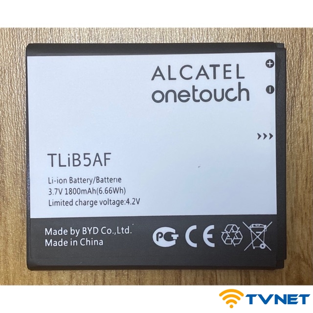 Pin bộ phát Wifi 4G Alcatel MW40, Airtel MW40 dung lượng 1800mAh. Pin mới zin 100% - Bảo hành 1 đổi 1