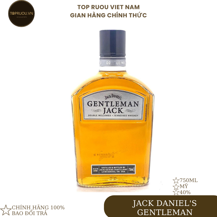 Rượu Whisky Jack Daniel's Gentleman 700ml