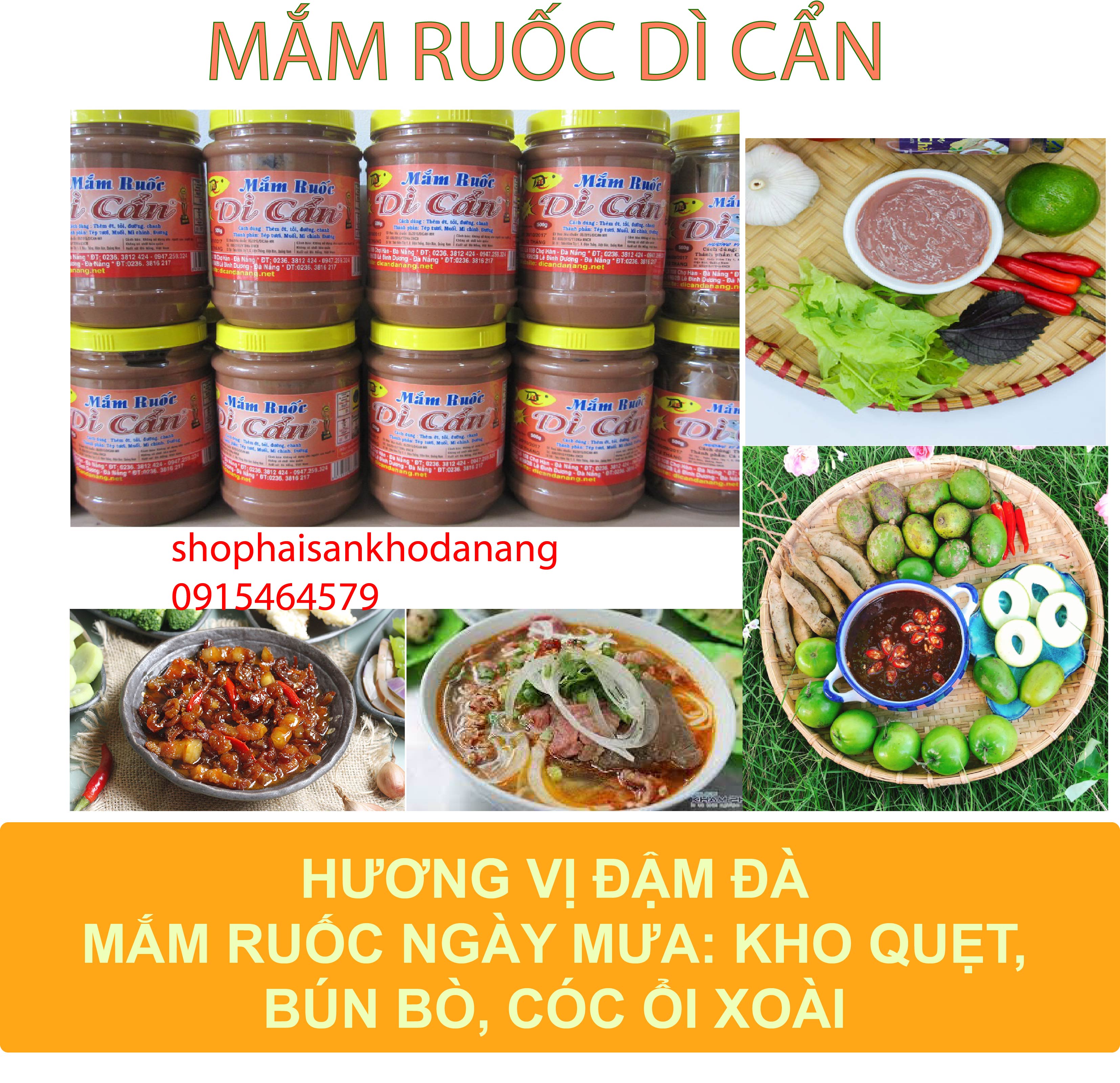 Mắm ruốc dì cẩn 500gr
