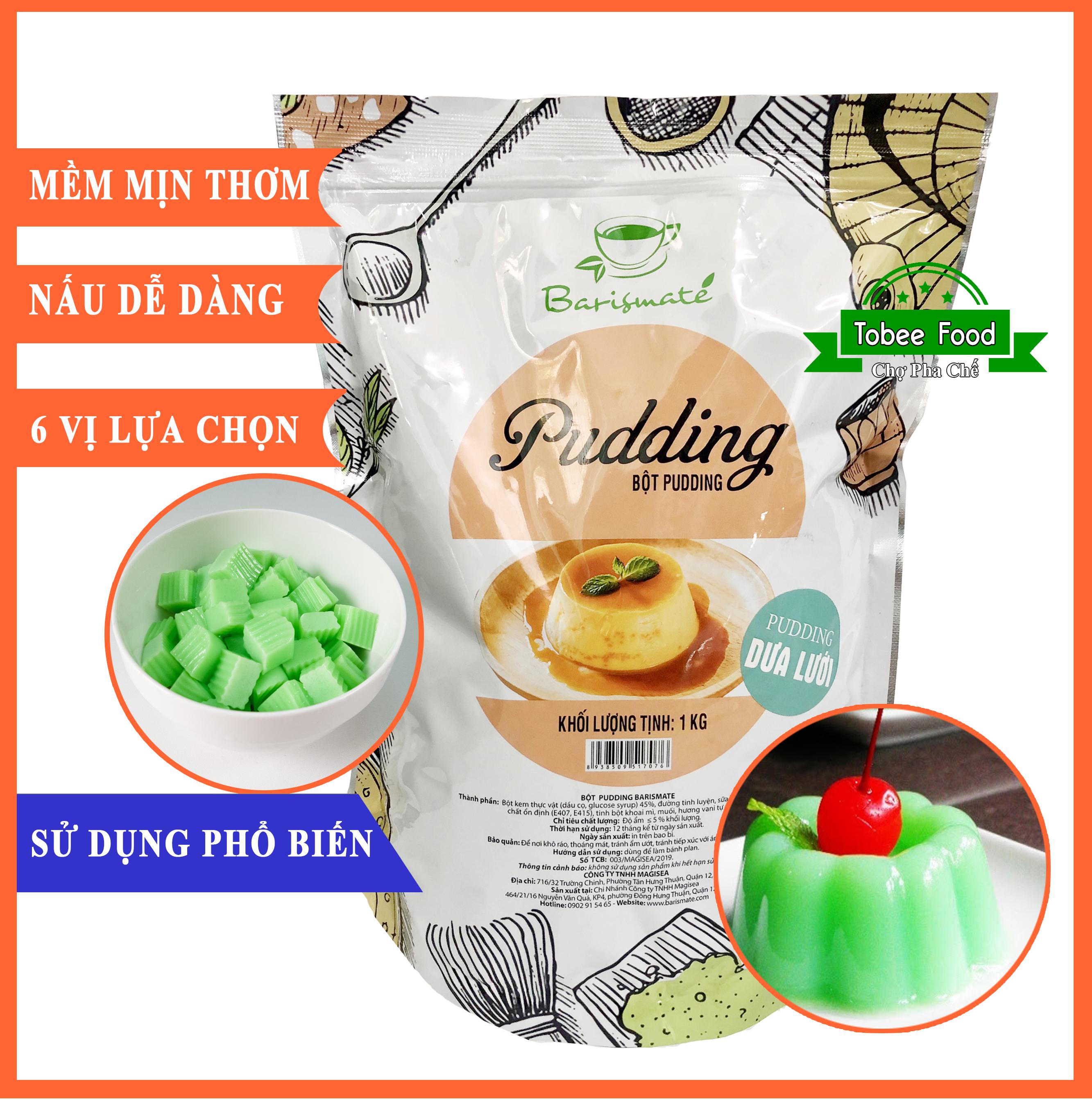 Plan Dưa Lưới Barismate 1kg - Pudding Dưa Lưới Barismate 1kg