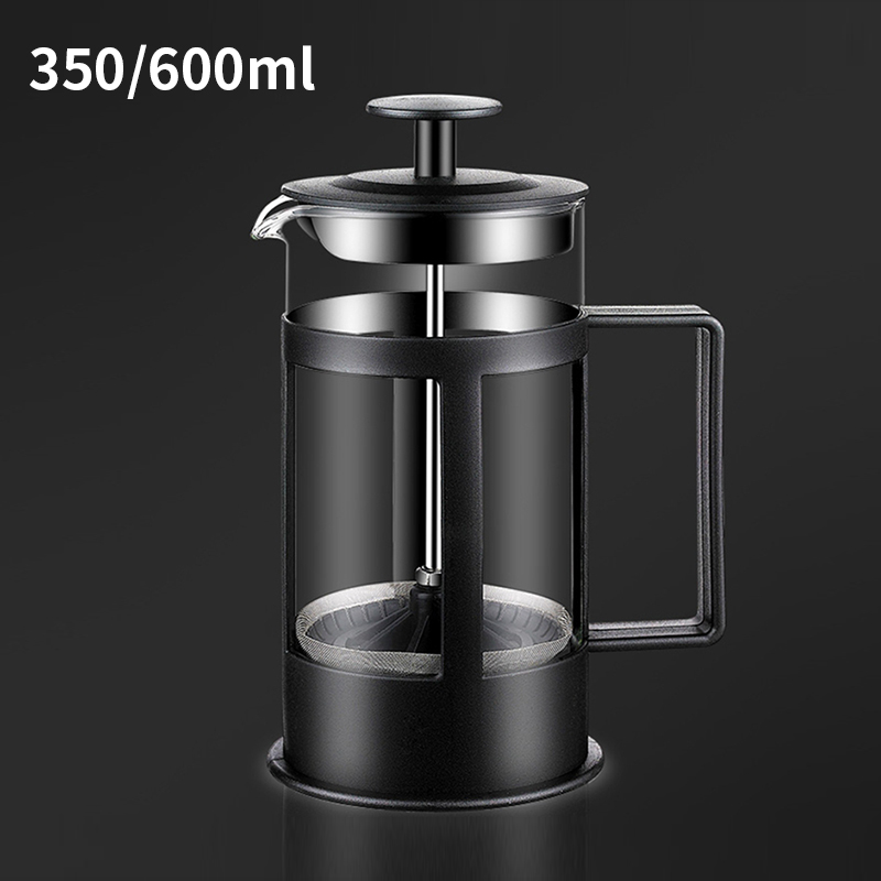 Phin pha coffee 350/600ml Bình pha cà phê kiểu Pháp Phin pha cafe Không gỉ an toàn ấm pha cà phê French Press