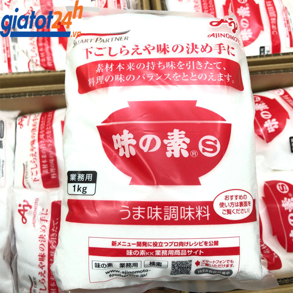 Mì chính Ajinomoto Nhật Bản 1kg bột ngọt Ajinomoto Nhật