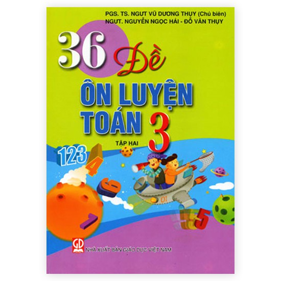 Sách - 36 đề ôn luyện toán 3 - tập 2