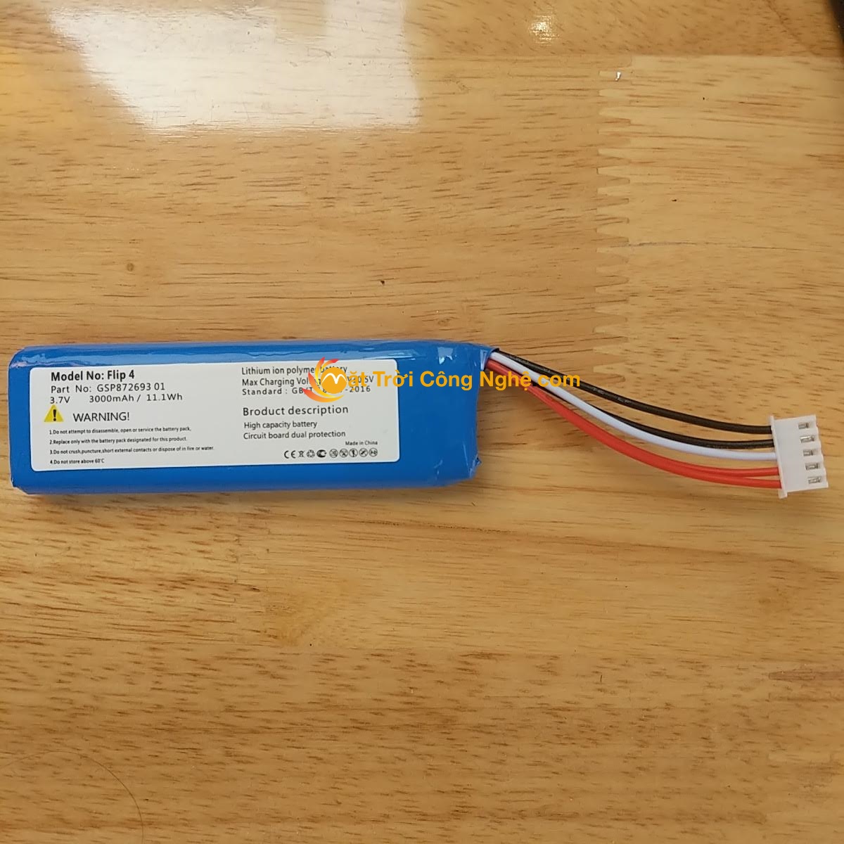 Pin loa jbl flip 4 - thay pin loa jbl flip 4