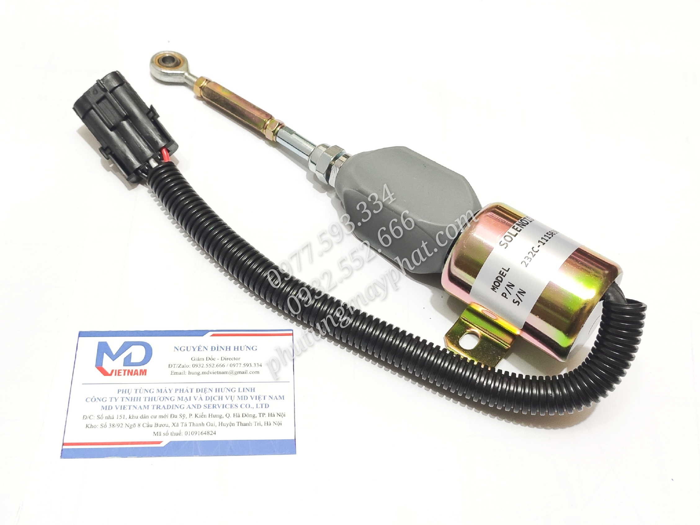 Solenoid tắt máy 232c-1115030 24v, c34415441 - 232c-1115030 24v