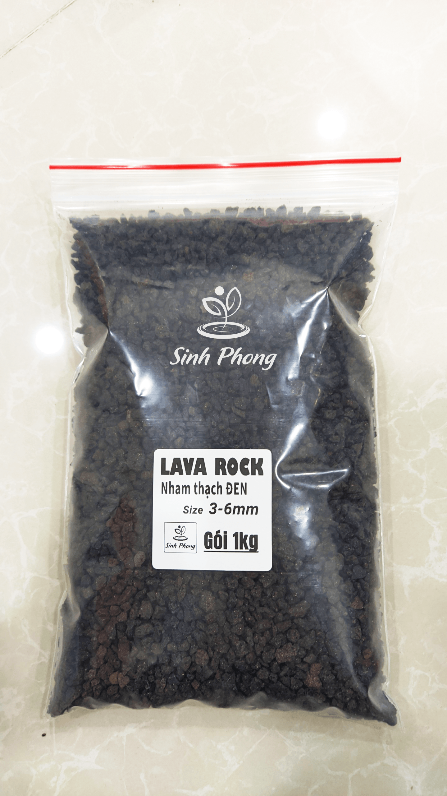 [HCM]Đất Nham thạch đen 3~5mm 1 Kg  - Sản phẩm chất lượng - gian hàng uy tín - giá luôn tốt - mua ngay kẻo lỡ !