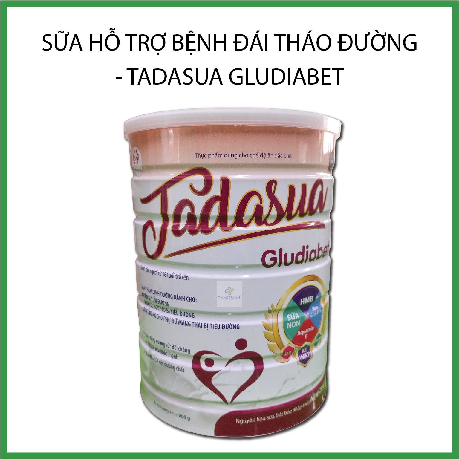 Sữa hỗ trợ tiểu đường tadasua gludiabet