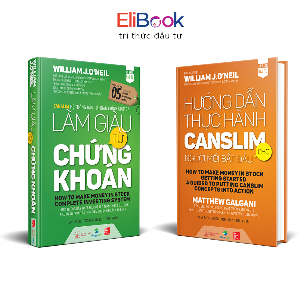 ELIBOOK - Bộ Sách Làm Giàu Từ Chứng Khoán (How To Make Money In Stock) phiên bản mới + Hướng Dẫn Thực Hành CANSLIM Cho Người Mới Bắt Đầu