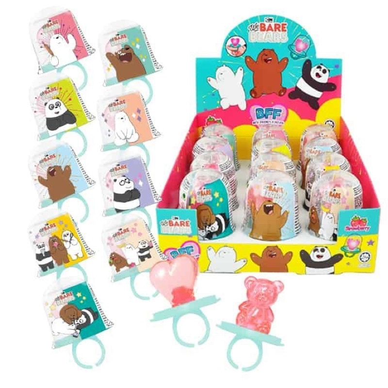 Hot sales cheap kẹo nhẫn gấu BFF