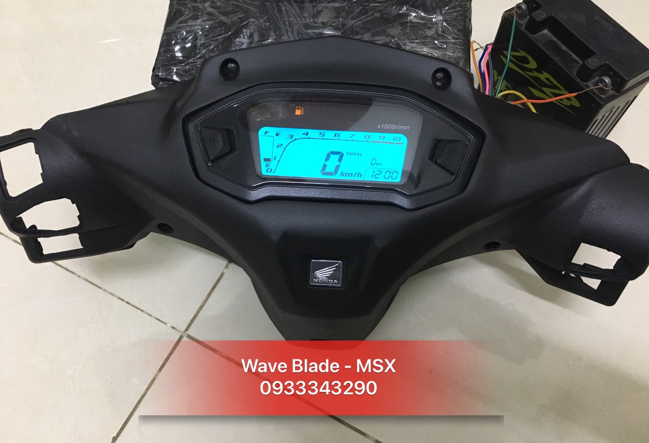 [Tặng kèm bao tay Spider] Trọn bộ bợ cổ Wave Blade chế đồng hồ MSX, cam kết hàng đúng mô tả, mang tính chất thẩm mỹ cao, lắp gáp dễ dàng, chất lượng đảm bảo