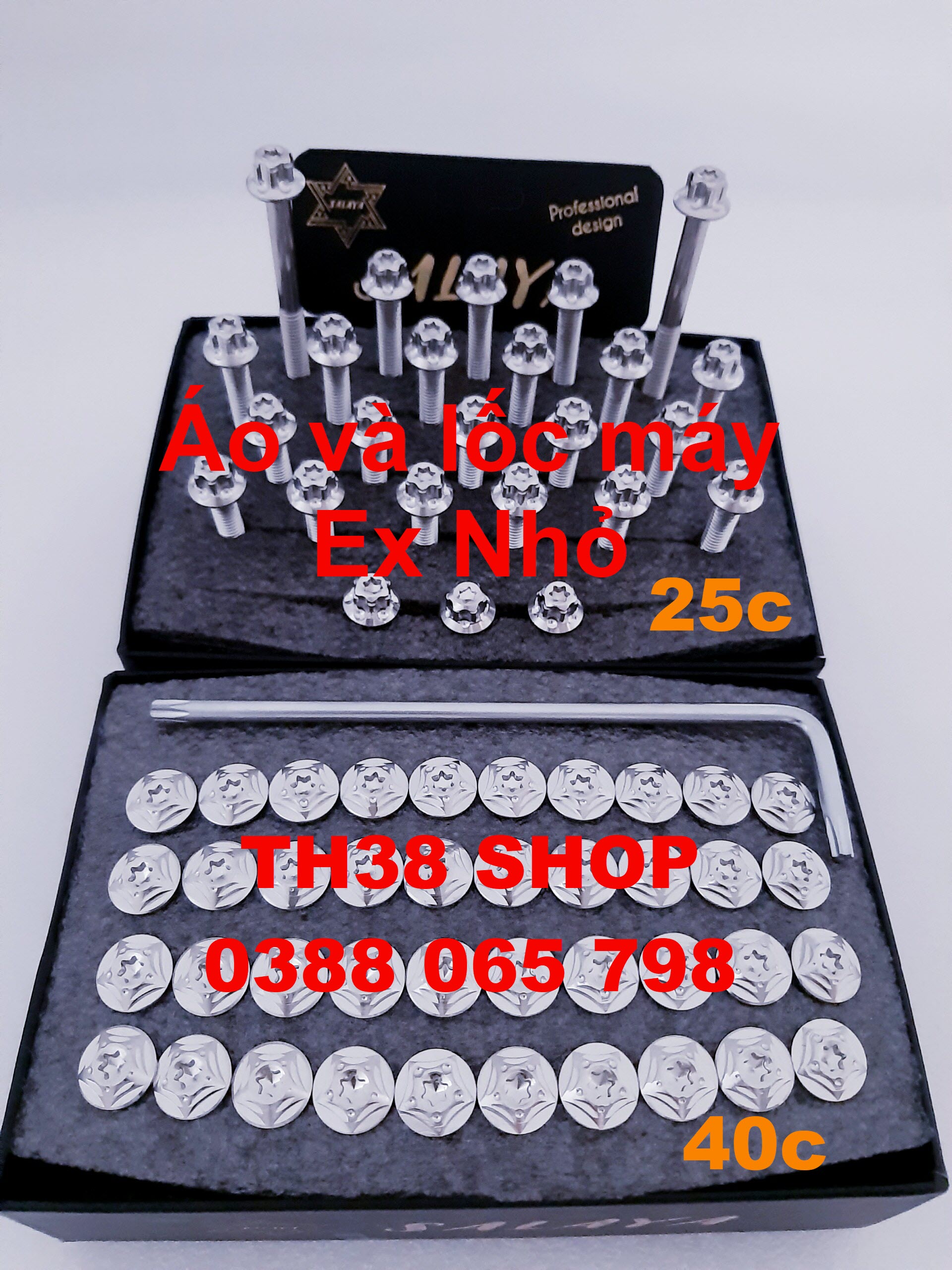 ốc áo và lốc salaya ex nhỏ [combo]