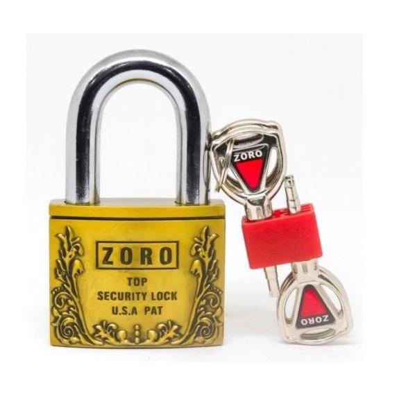 Ổ khóa zoro size đại 6p hoa văn