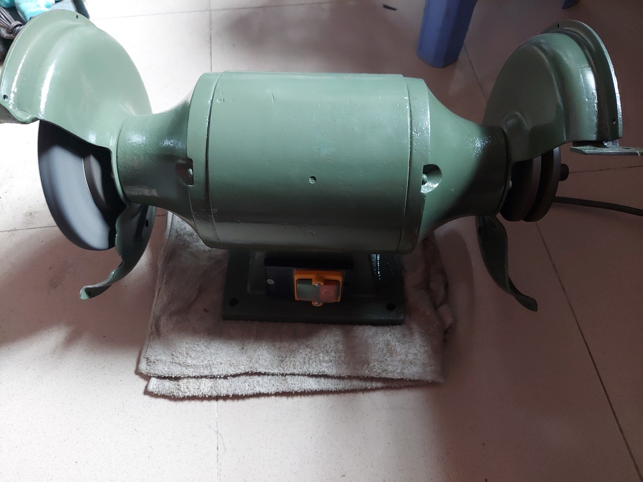 Máy mài 2 đầu hàng nhật bãi