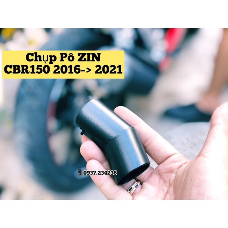 Chụp Pô CBR150R 2021 2022 - bao chuẩn -ốc đi kèm dài
