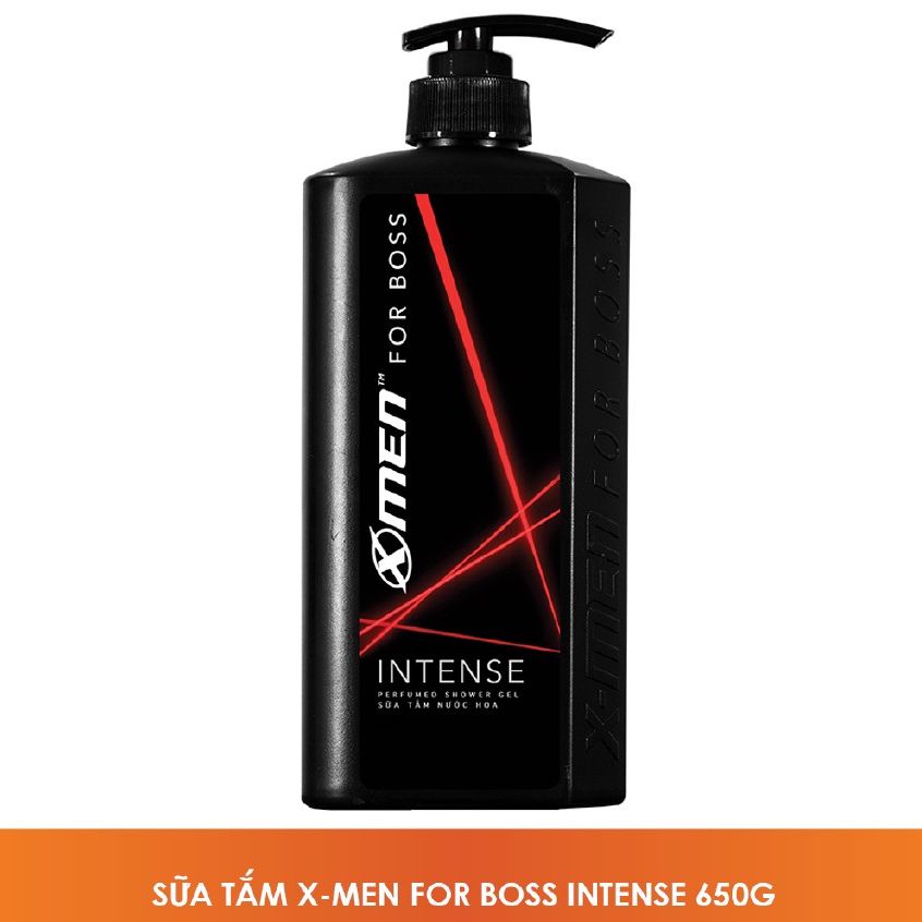 Sữa tắm nước hoa XMen for Boss Intense 650g