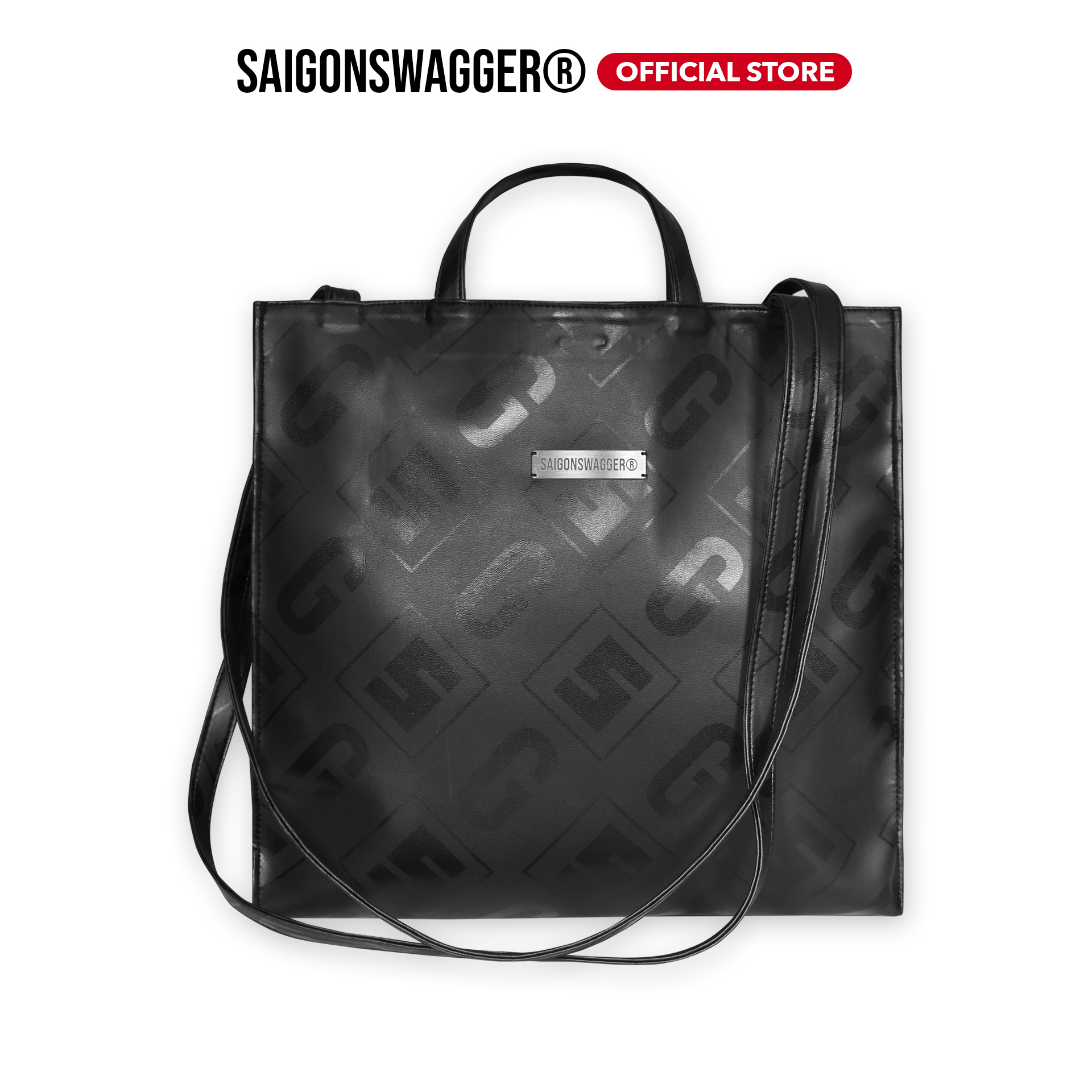 Túi tote chất liệu da cao cấp saigon swagger® eclipse leather tote bag