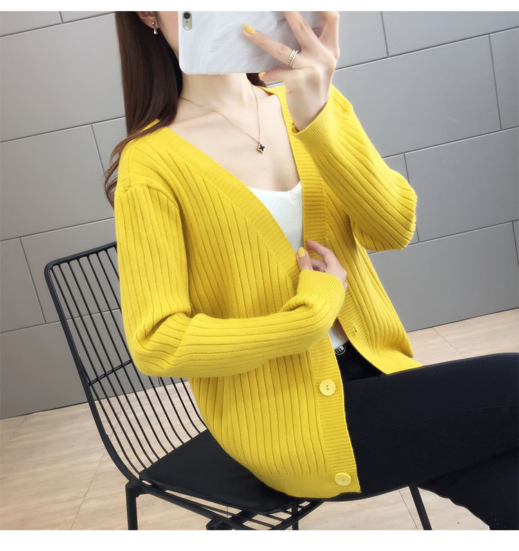 Áo khoác len nữ Áo khoác nhẹ nữ dáng ngắn