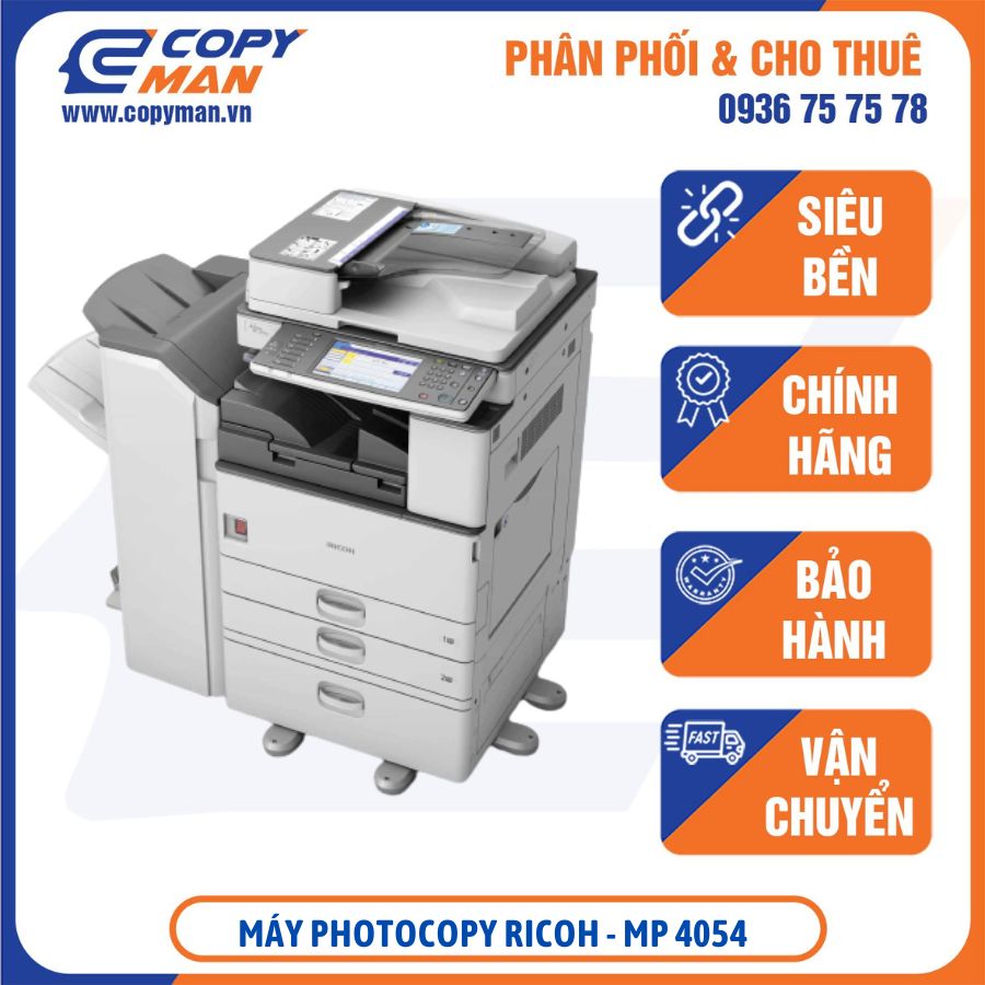 Máy photocopy ricoh mp 4054 - cho thuê máy photocopy tại tp hcm copyman