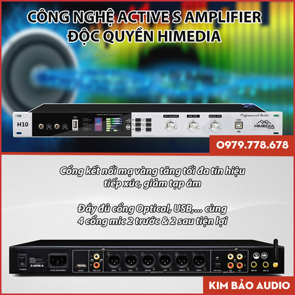 Vang số himedia h10 - vang số karaoke 2020