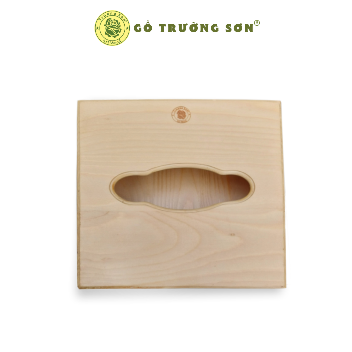 [HCM]Hộp Khăn Giấy Gỗ Cao Su - Đồ Gỗ Nhà Bếp Thương Hiệu Trường Sơn