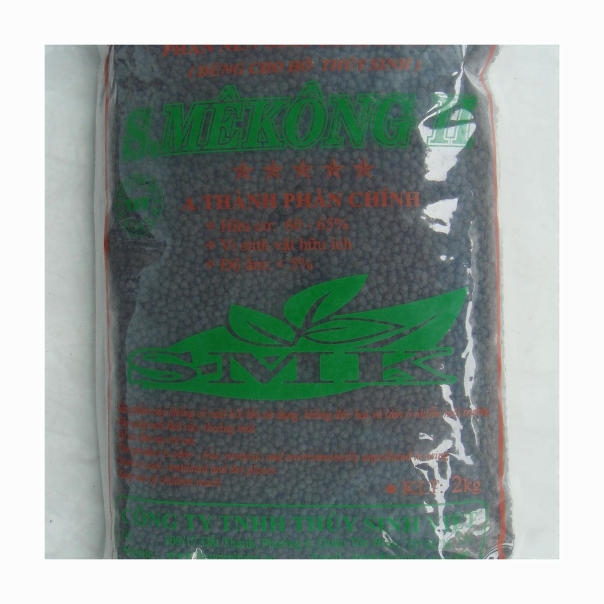 Phân nền mekong cho hồ cá thủy sinh s.mekong ii 2kg
