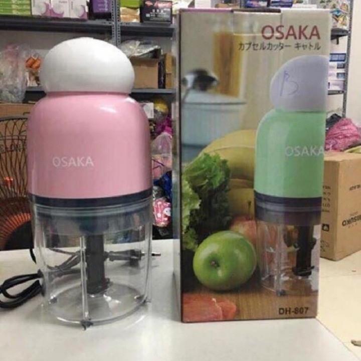Máy xay sinh tố máy xay đá máy xay đa năng osaka nắp tròn lưỡi dao inox chống gỉ hoạt động bền bỉ