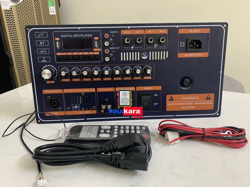 Bo mạch loa kéo 4 tấc Bass Trelb Echo Rever hay, Kích thước 19X38 Cm, Đánh 4 tấc Đôi - 5 tấc Đơn - BH 3 thángW,