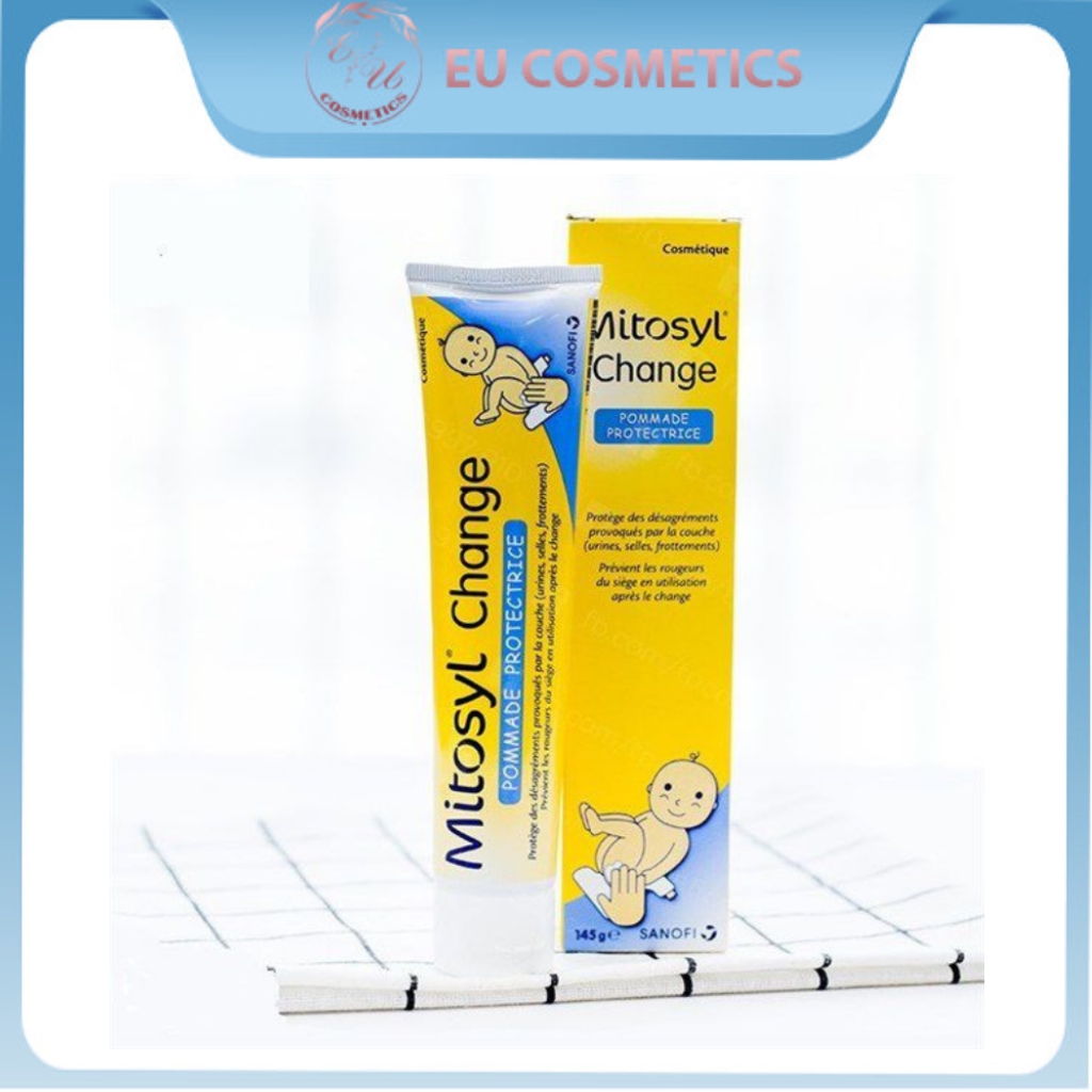 Kem chống hăm cho bé đa năng Mitosyl Pháp hỗ trợ làm mờ sẹo thâm 145gr cho sẹo thâm, sẹo lồi, hăm, mụn, phỏng