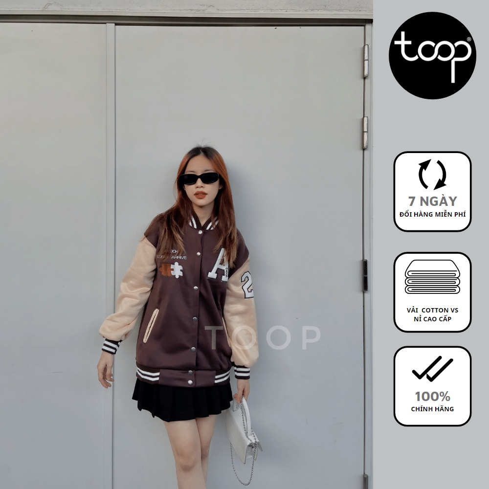 Áo khoác bomber - áo bomber nam nữ phong cách unisex local brand TOOP