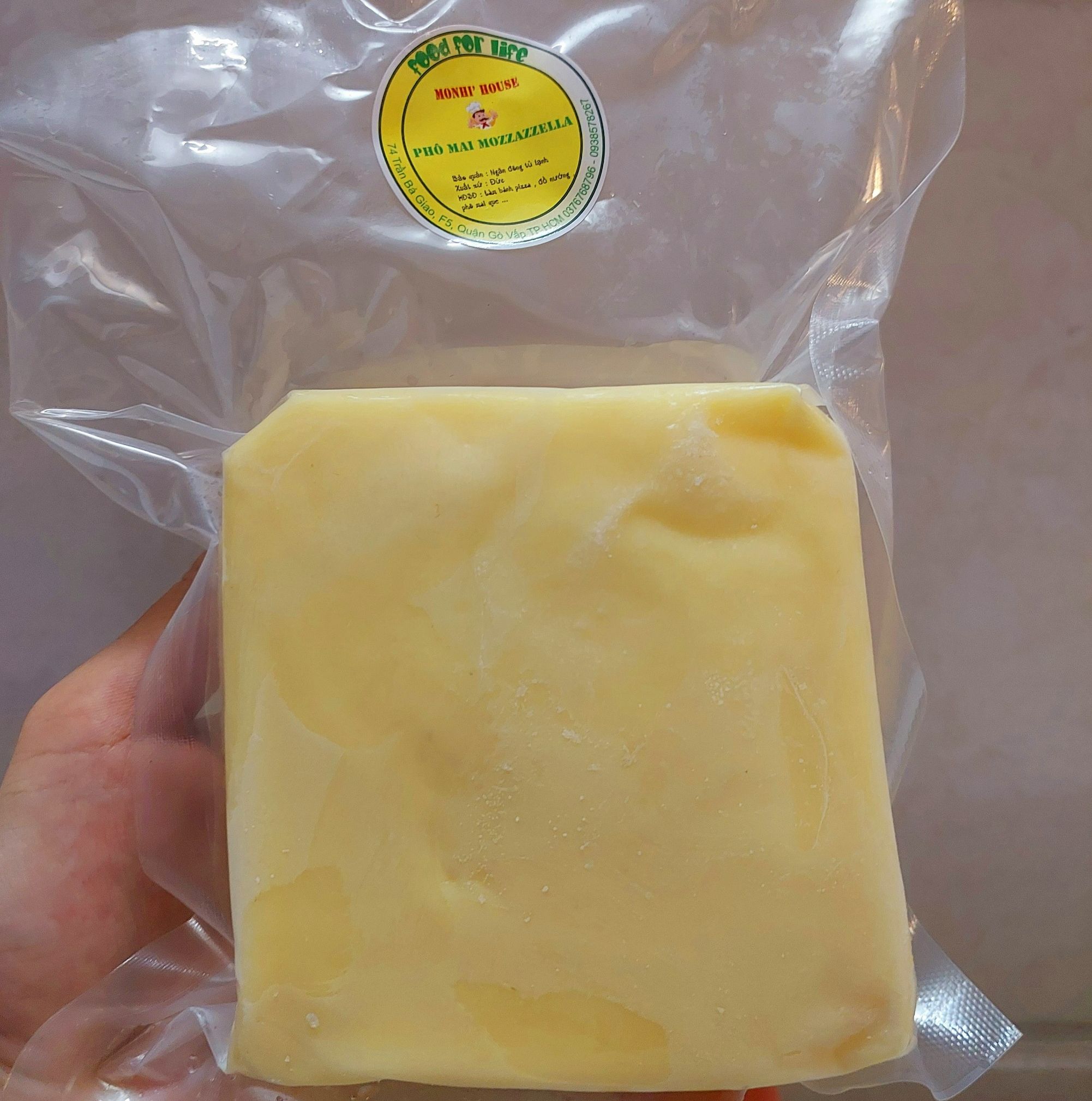 500g PHÔ MAI MOZZA KÉO SỢI LÀM PHÔ MAI QUE ( chỉ giao tại sài gòn) - doanvat_hangduong