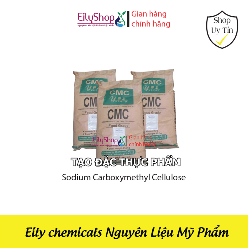 CMC - Sodium Cacboxymethyl Cellulose - chất tạo đặc