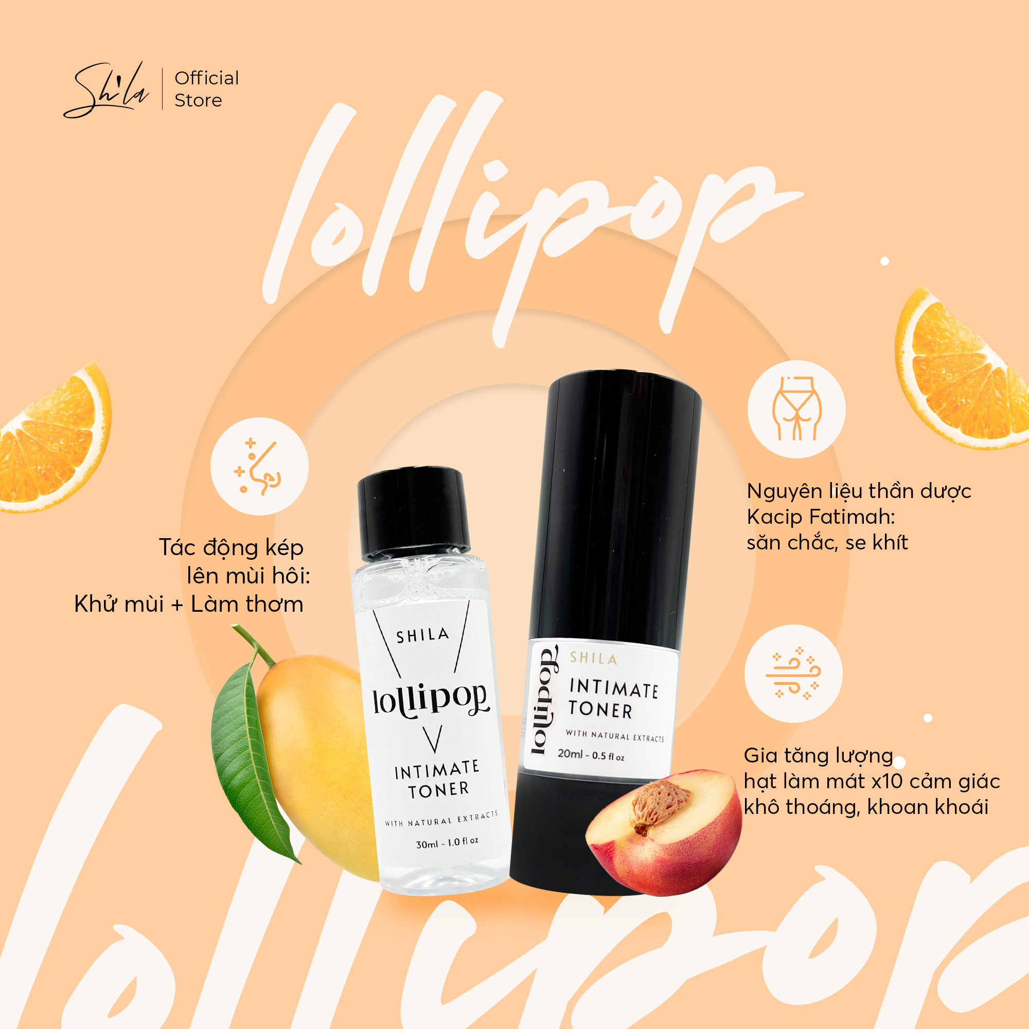 Xịt se khít Vùng kín hương ngọt ngào 50ml