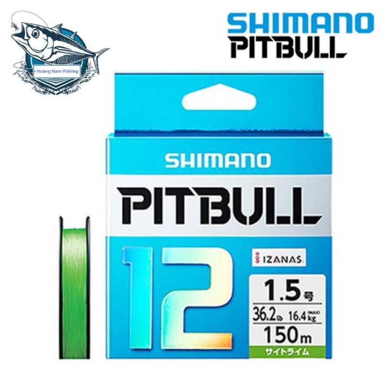 Dây dù câu cá pe pitbull x12 150m siêu căng, độ bền cao