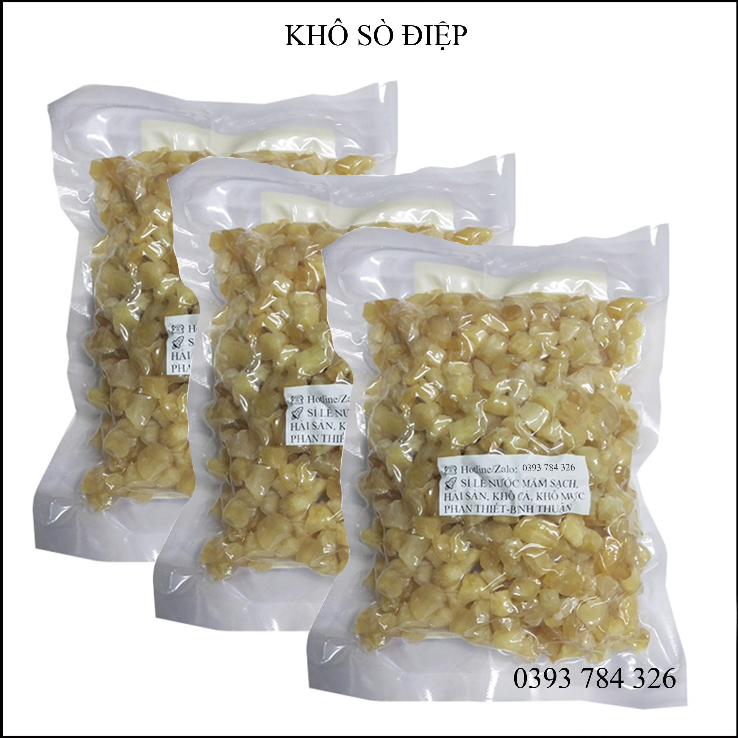 [HCM]500g Sò Điệp Khô Loại Ngon Đặc Sản Phan Thiết Bình Thuận