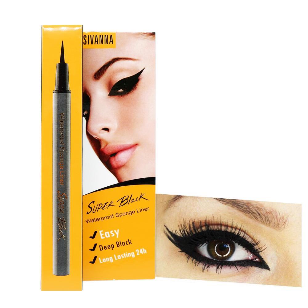 Kẻ Mắt Nước Super Black Waterproof Sponge Liner