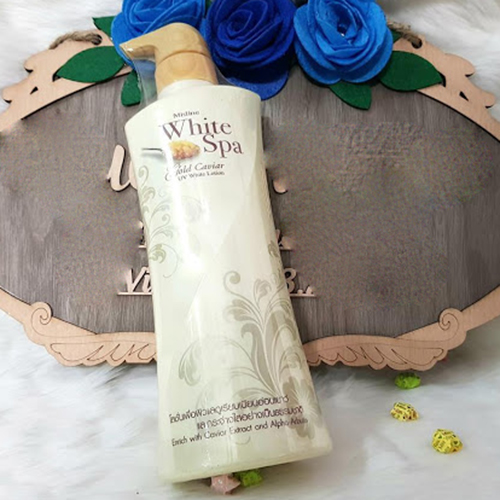 Dưỡng thể trắng da toàn thân Mistine White Spa White Musk Thái Lan 400ml