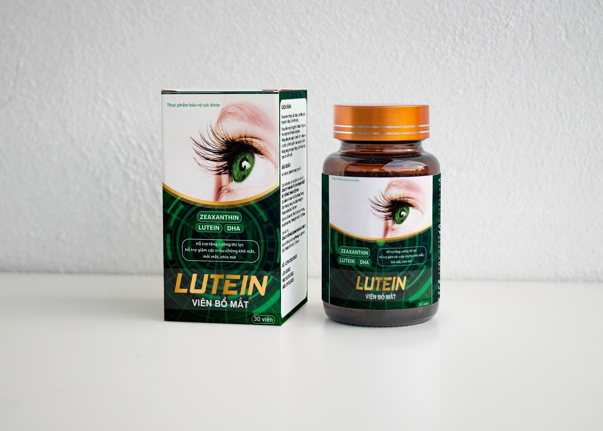 Viên bổ mắt 30 viên, sáng mắt khỏe mạnh tim mạch tăng cường trí nhớ, giảm mỏi mắt, đau mắt, nhìn mờ