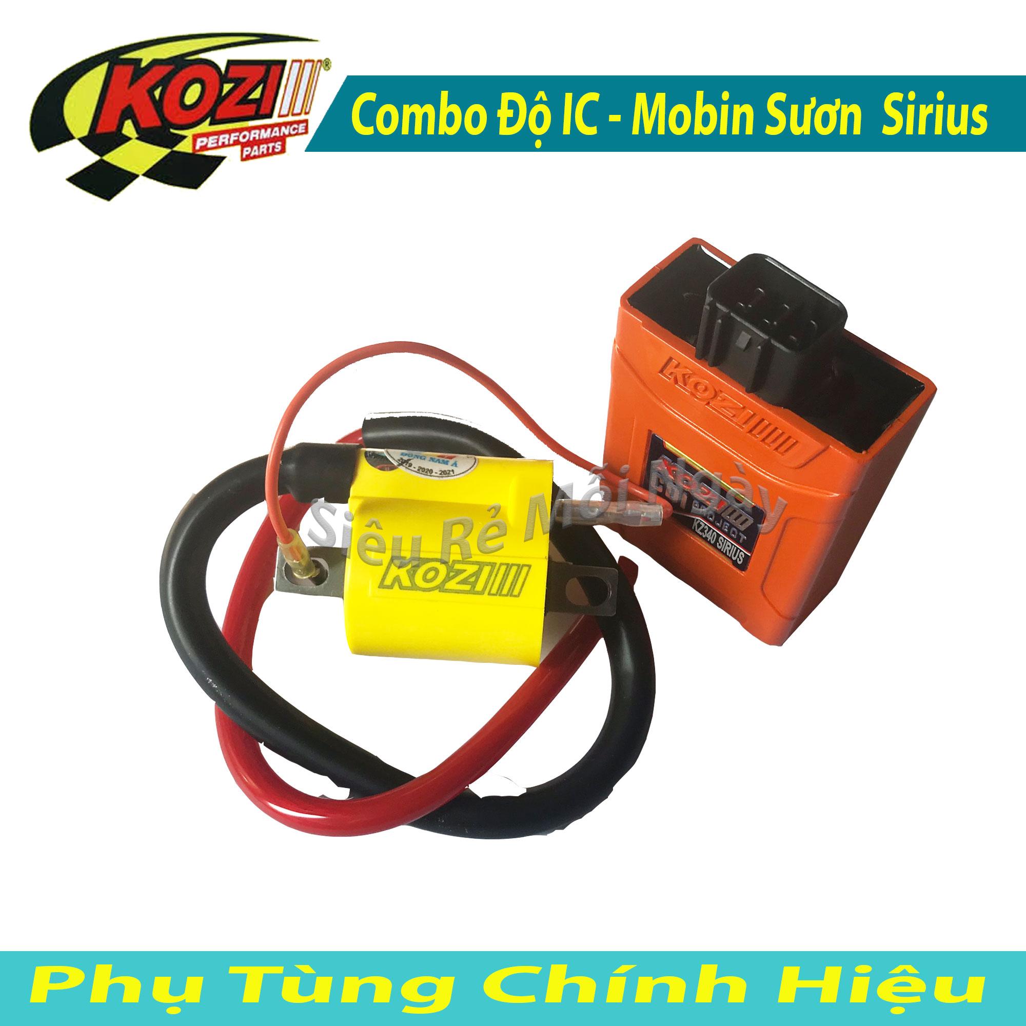 [HCM]Combo Kozi IC và Mobin Độ Sirius 110 Malaysia