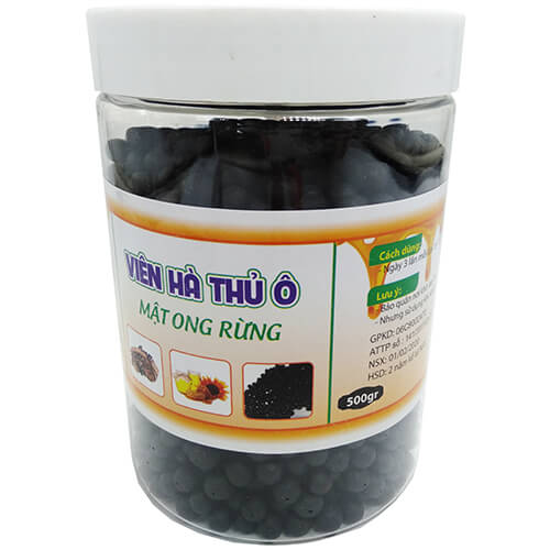 500gr viên hà thủ ô mật ong - viên hà thủ ô sạch