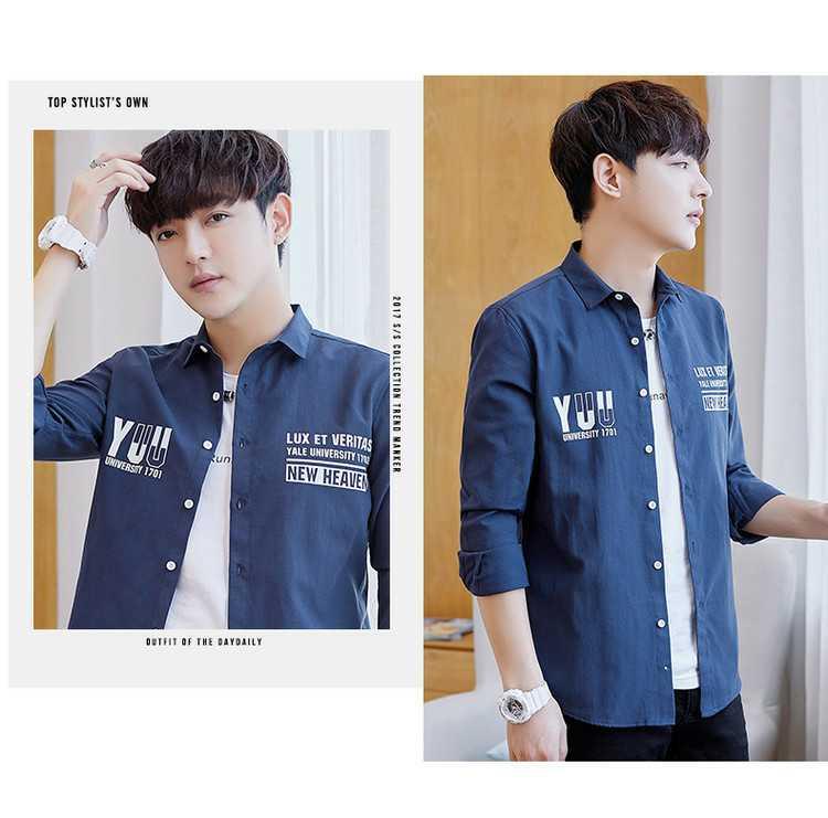 ÁO SƠ MI CẶP ĐÔI NAM NỮ KIỂU DÁNG HÀN QUỐC SIÊU HOTMS7