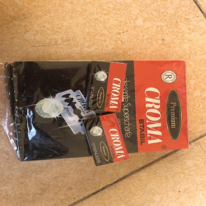 1 Hộp 200 lưỡi Dao Lam croma