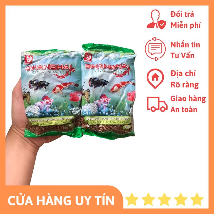 Thức ăn viên dành cho cá, ốc mượn hồn