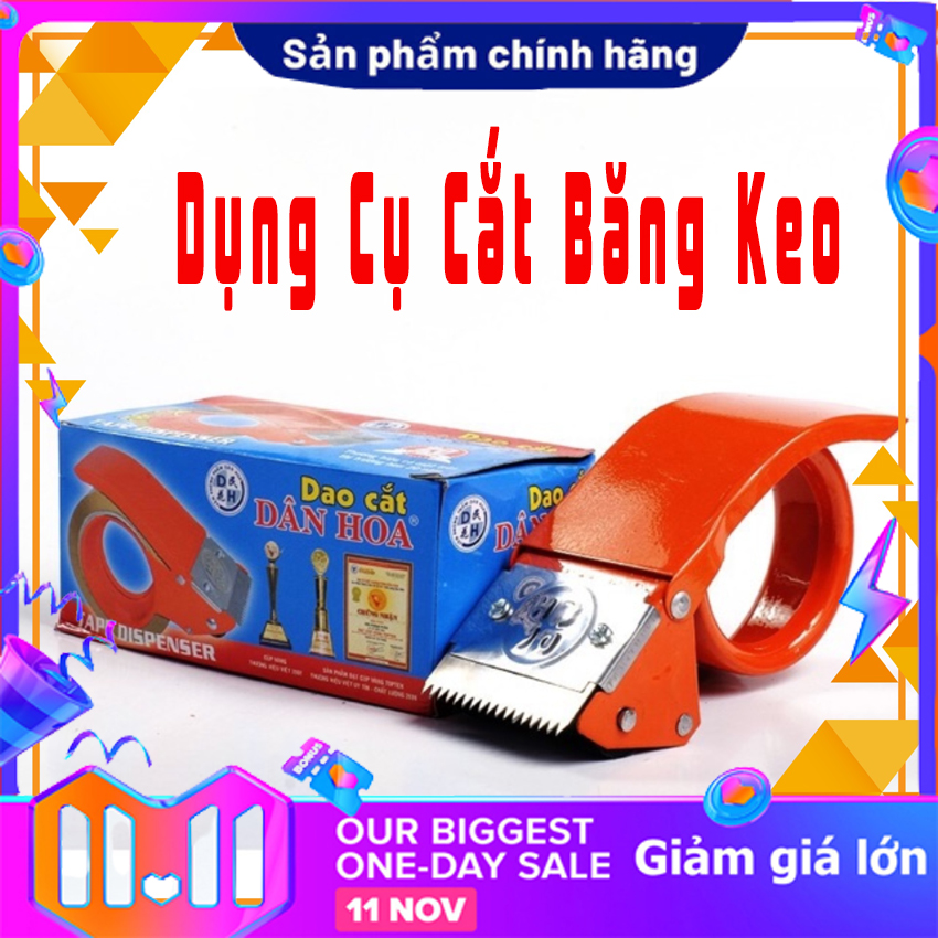 ⚡Cảo cắt băng keo- Dụng Cụ Cắt 5F Sắt - Đồ Cắt Băng Keo Cuộn Bằng Sắt - Siêu Bền ⚡