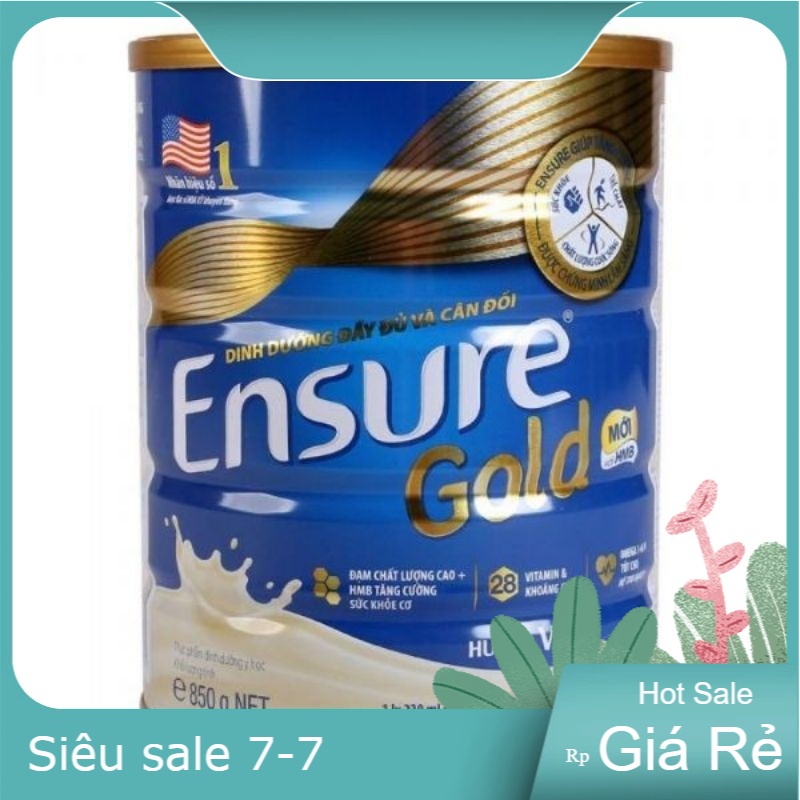 Sữa bột Abbott Ensure Gold hương vani 850g