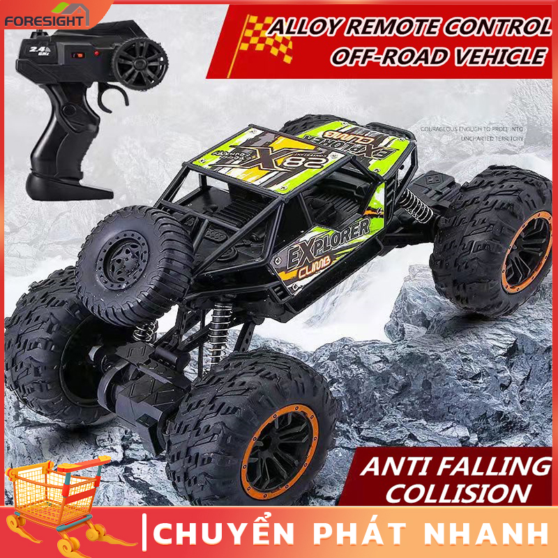 (COD)1:16 Xe RC 20KM/H 4WD Xe điều khiển từ xa 2.4GHz Xe tải quái vật Buggy Đồ chơi địa hình