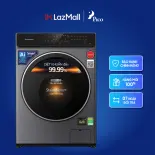 Máy giặt lồng ngang Panasonic NA-V10FC1LVT 10 kg giặt màu xám bạc