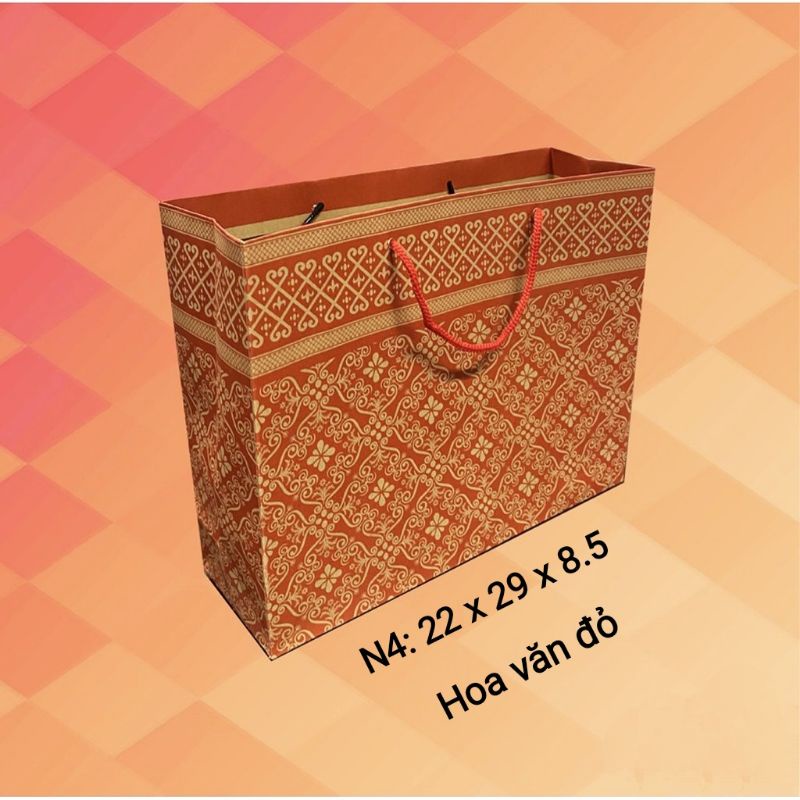 Túi giấy 50c - túi giấy kraft - túi giấy ngang - túi giấy đựng quà