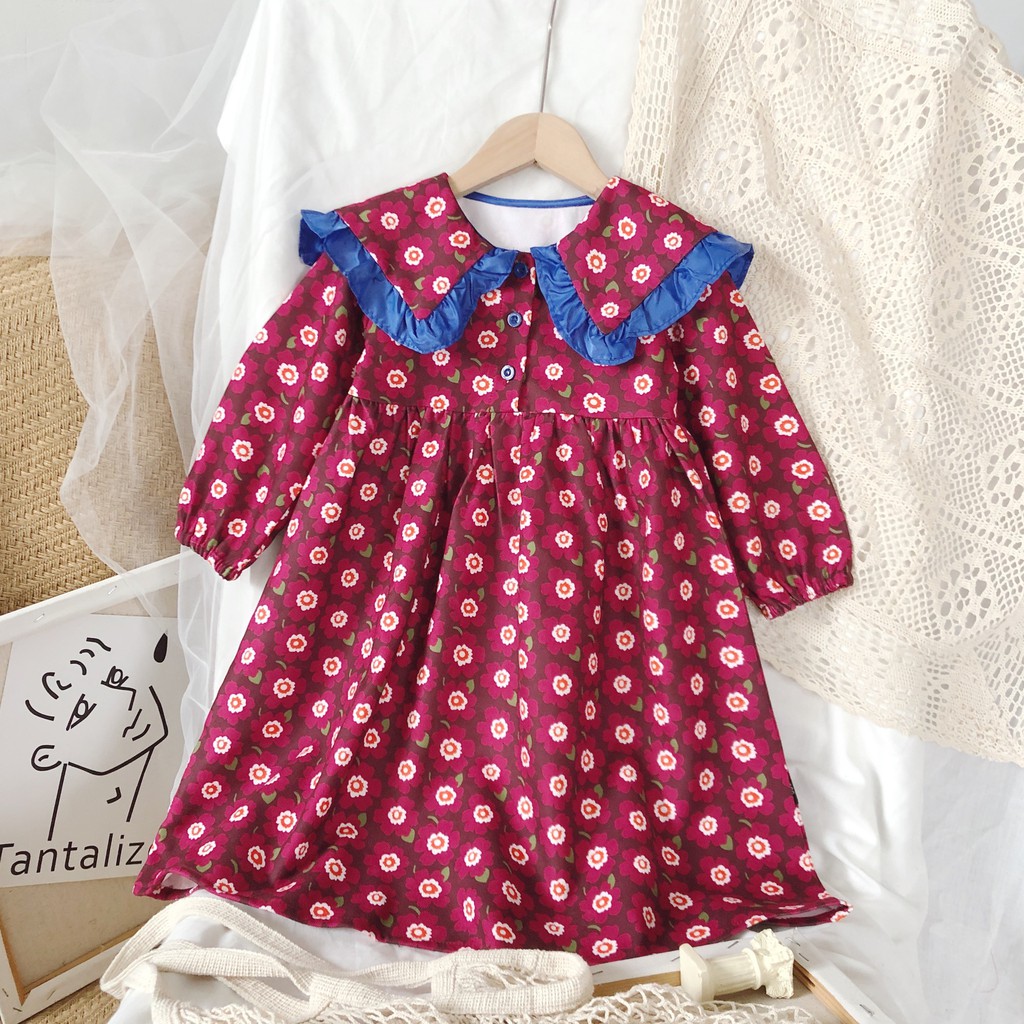 VT39 Size90-140 (9-30kg) Váy đầm xoè bé gái - đầm công chúa Quần áo trẻ Em hàng Quảng Châu