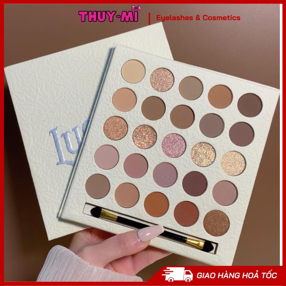 Bảng phấn mắt 25 ô mugeleen lucky me